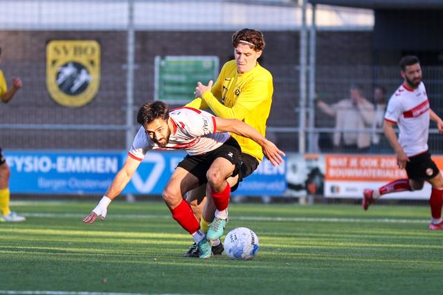 Moetje wint van toetje in Barger-Oosterveld. SVBO maakt kennis met zakelijkheid van divisievoetbal