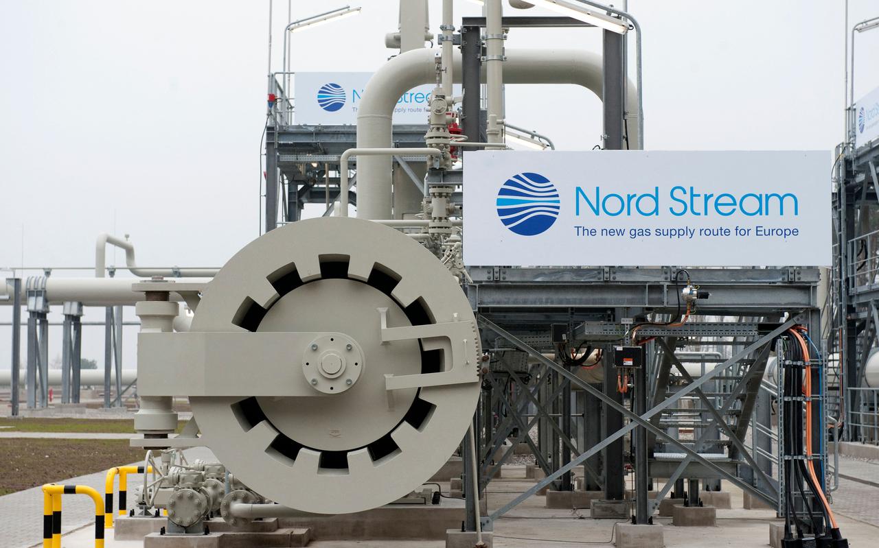 De pijpleiding Nord Stream. 
