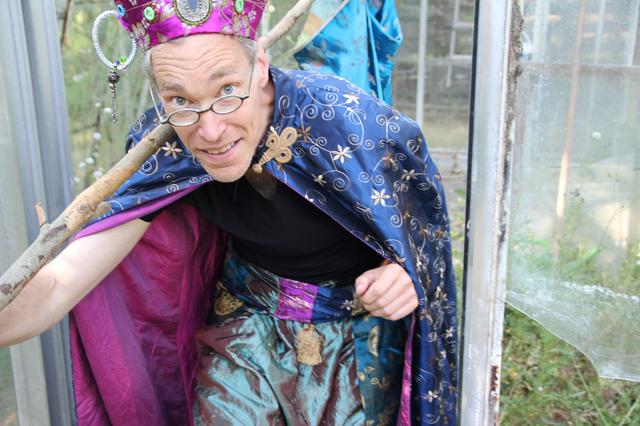 Magische verhalen in een geheime tuin in Blijham