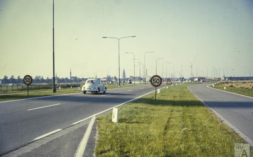 Europaweg, Groningen, circa 1965.