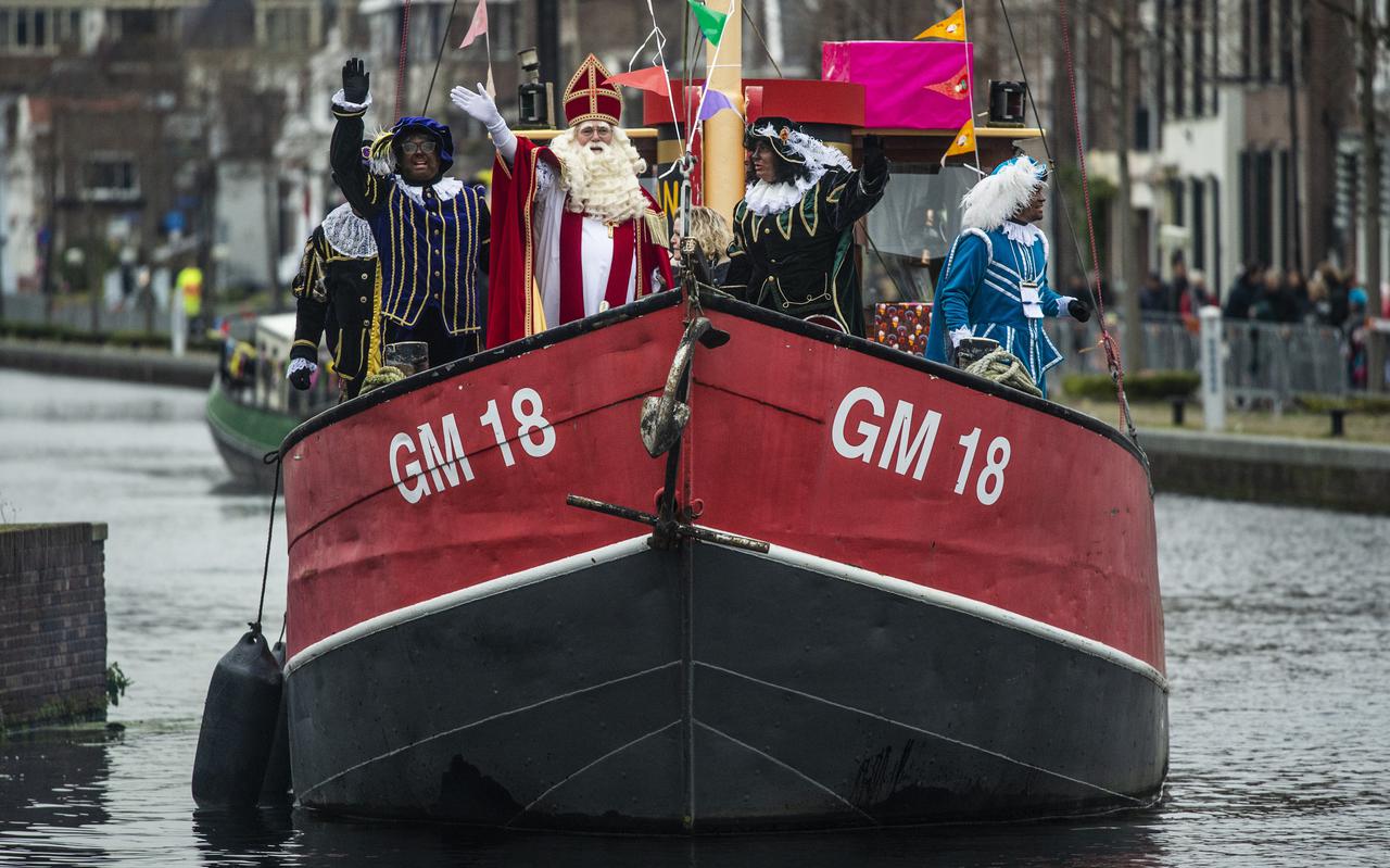 De intocht van Sinterklaas in Assen in 2019.