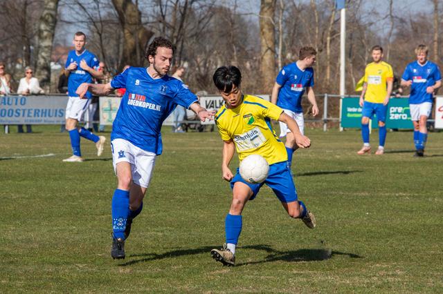 Scheemter wind is VVS te machtig: Scheemda sleept topper met 2-0 over de streep