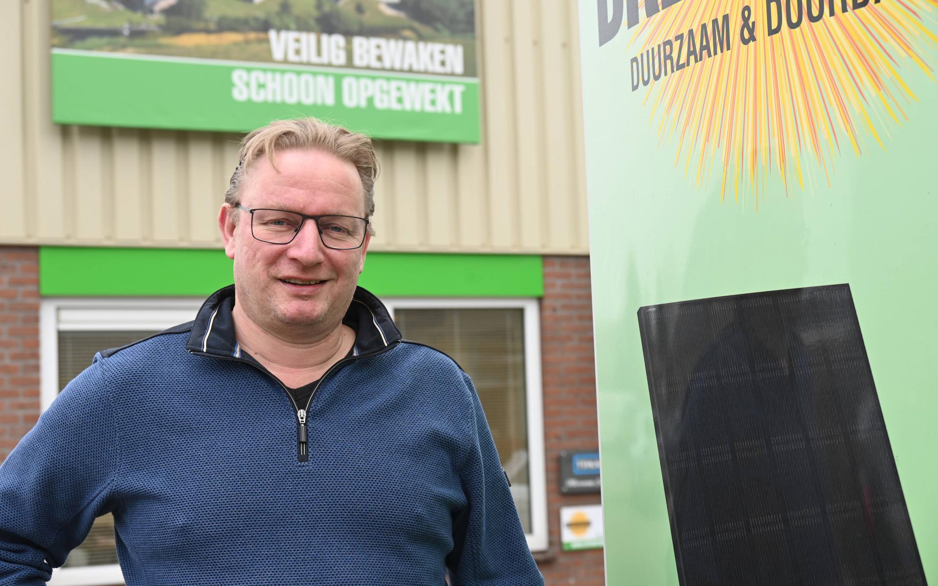 Koop Drost uit Zuidwolde moest het raadslidmaatschap opgeven vanwege de stormachtige groei van zijn bedrijf Drenergie.