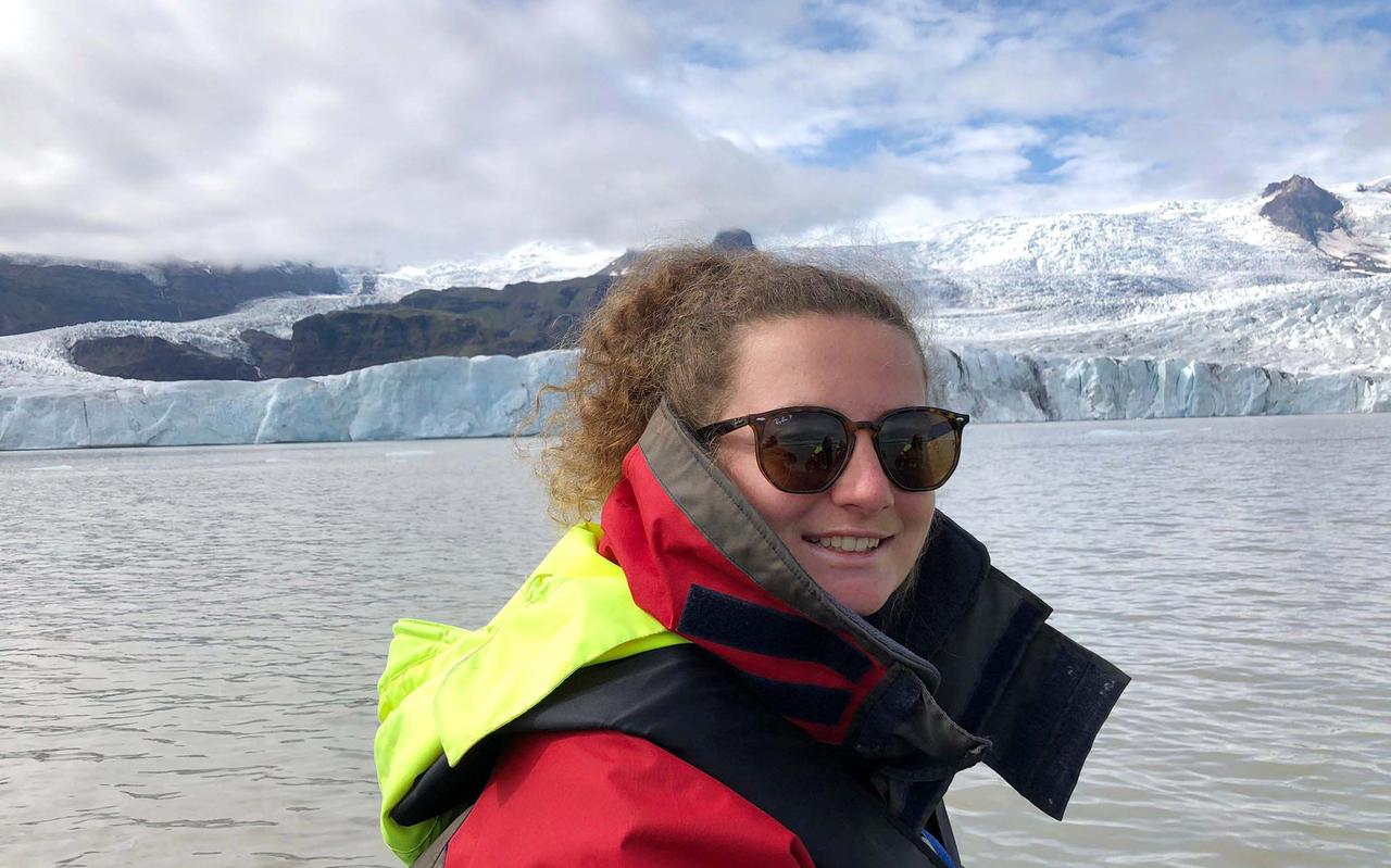 Studente Daisy Blijdorp reist zaterdag voor de KEI-week van IJsland naar Groningen. Studente Daisy Blijdorp reist zaterdag voor de KEI-week van IJsland naar Groningen.