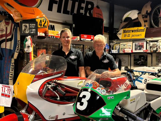 Museum De Ramshoek in Emmer-Compascuum walhalla voor motorsportfans. ‘Zo’n motor waarop je platligt 