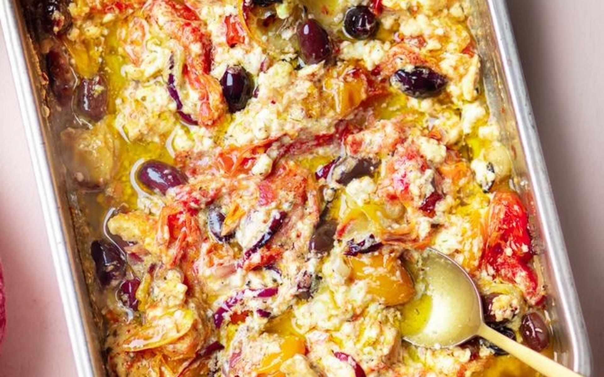 Snelle pasta met gebakken feta uit de oven | wat eten we vandaag? - Dagblad van het Noorden