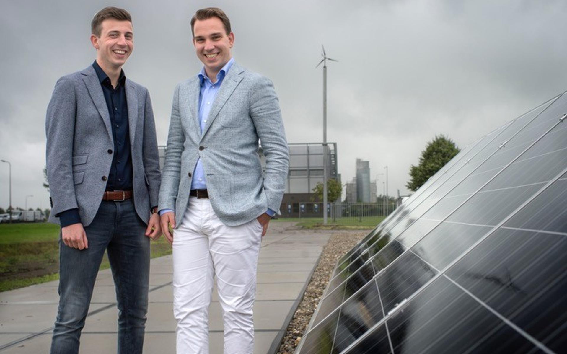 De broers Milan (links) en Patrick van der Meulen.