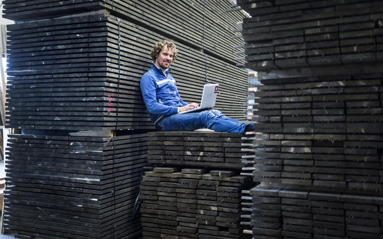 Henk Jan Bijmolt, oprichter van tuinhout handel en webshop Gadero. Henk Jan Bijmolt, oprichter van tuinhout handel en webshop Gadero.