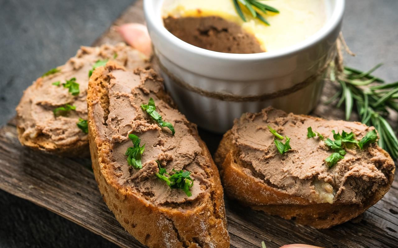 Kippenlever paté. Kippenlever paté.