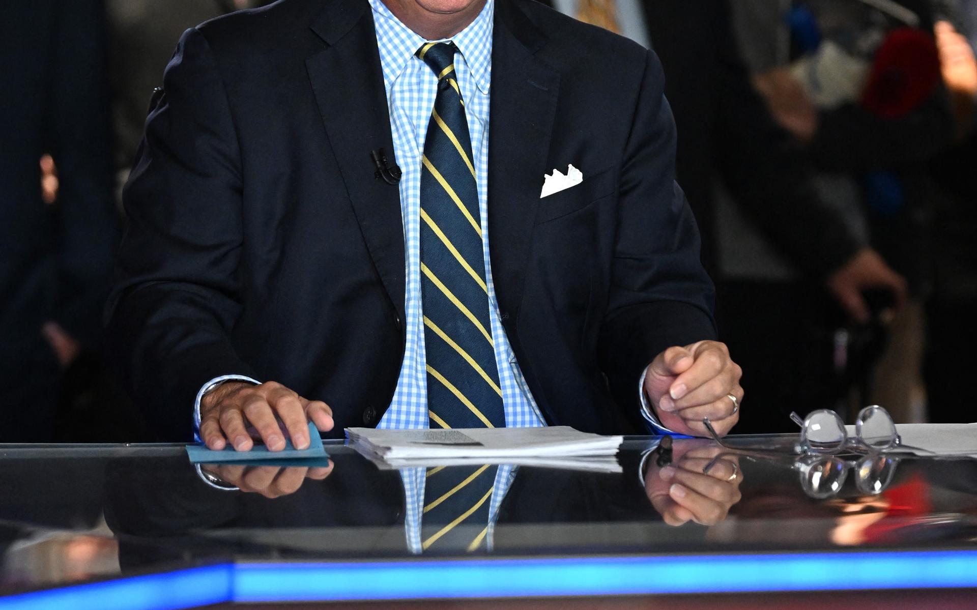 Fox-presentator Tucker Carlson. Foto: Getty Images/AFP