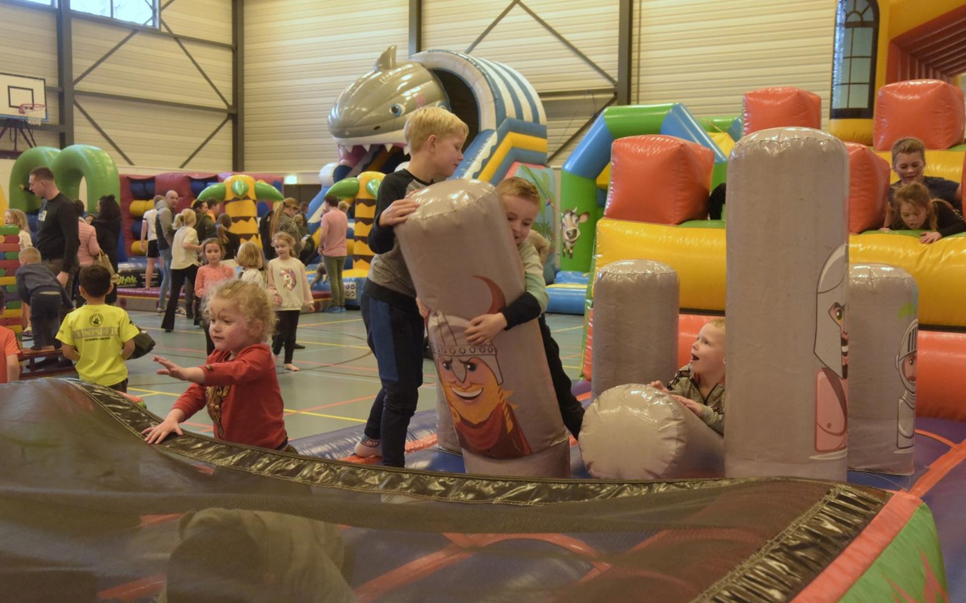 De hele dag springen en spelen voor kinderen. De Spil in Bovensmilde verandert een dag in een spring