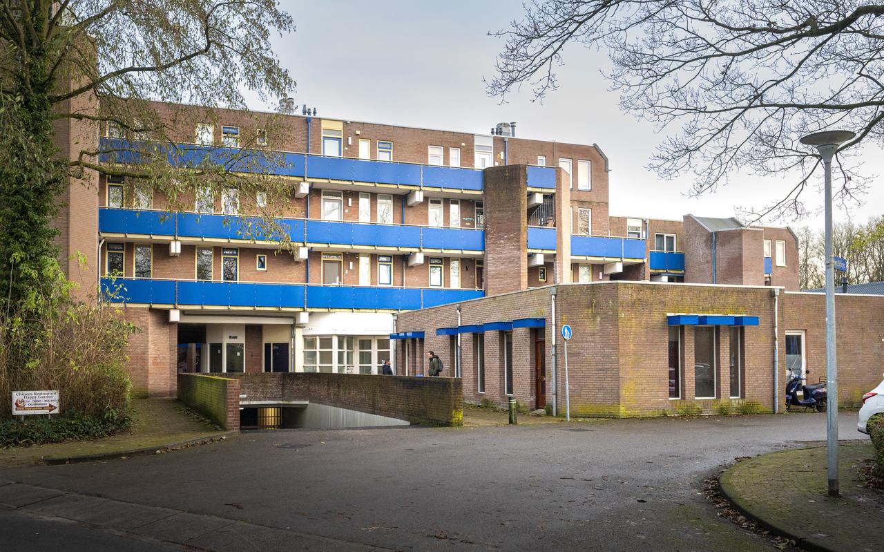 Het appartementencomplex aan Het Sticht. Het appartementencomplex aan Het Sticht.