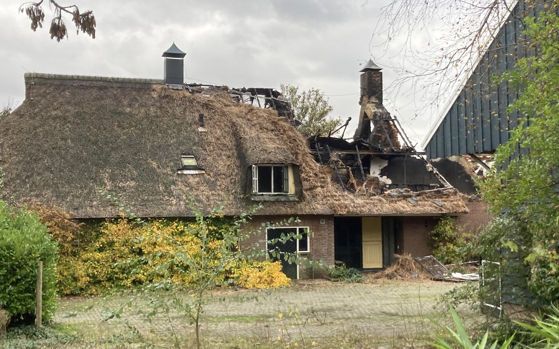 Politie Gaat Uit Van Brandstichting In Leegstaande Boerderij Van ...