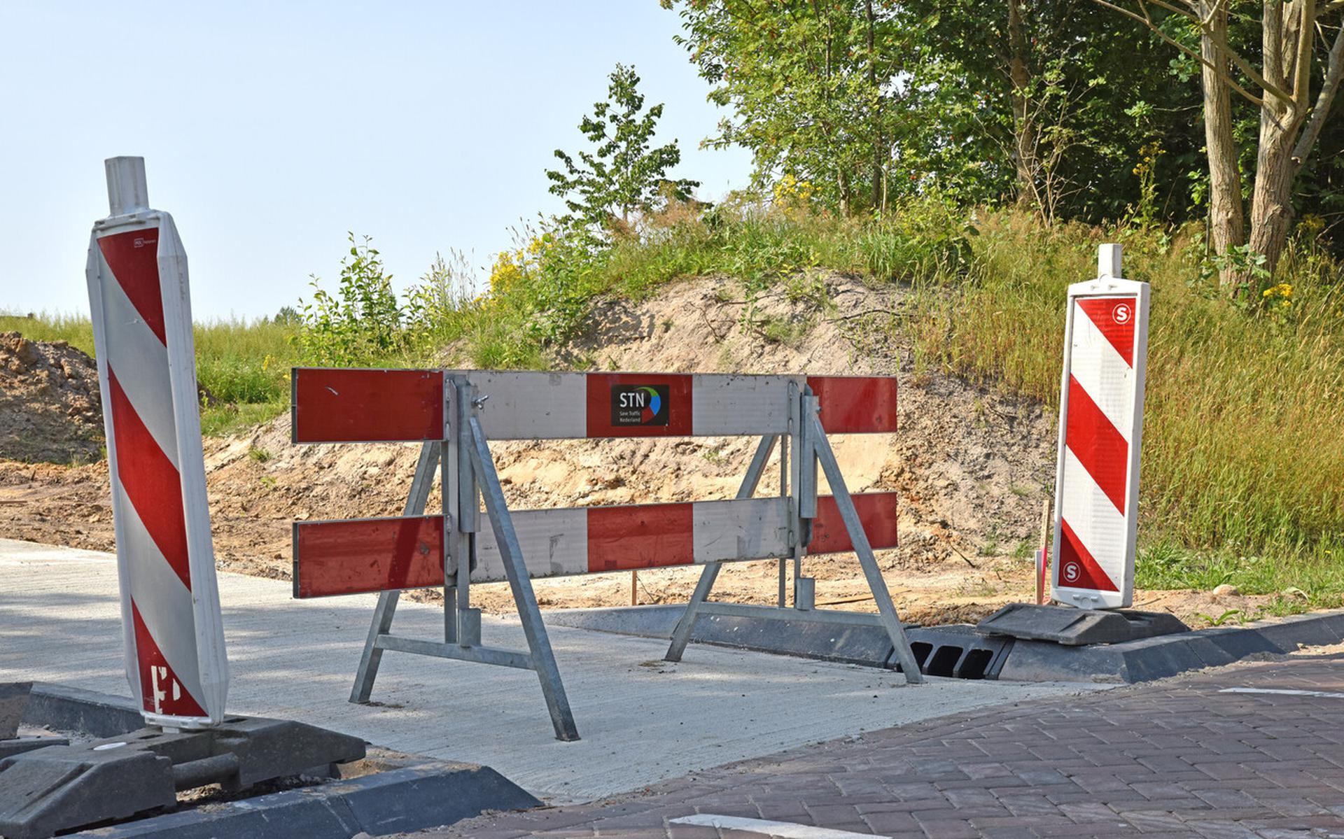 De provinciale weg N374 wordt in drie fasen afgesloten. Foto: Provincie Groningen