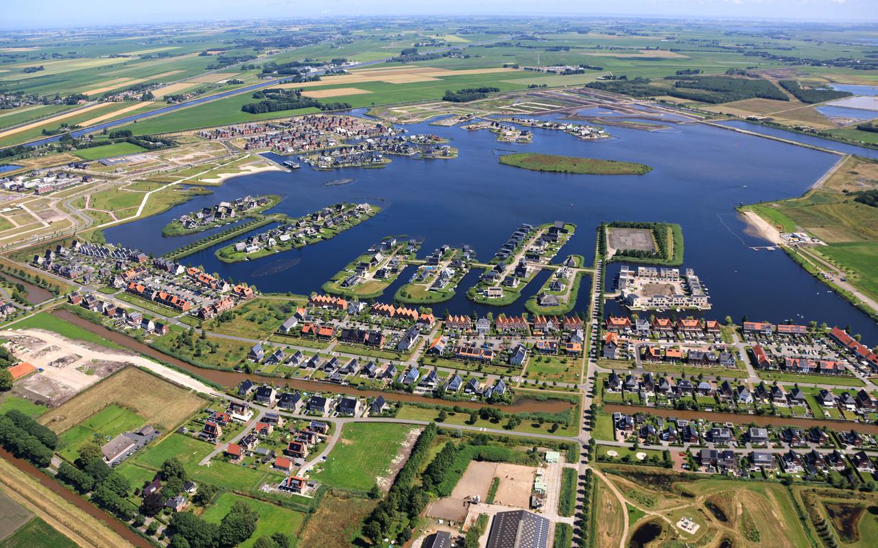 Het woon- en watergebied Meerstad bij Groningen ondergaat de komende jaren een metamorfose.