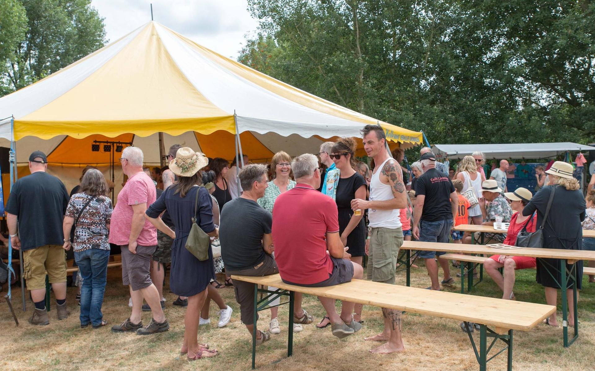 Het festival Art Carnivale bij het Schildmeer. Foto: Provincie Groningen