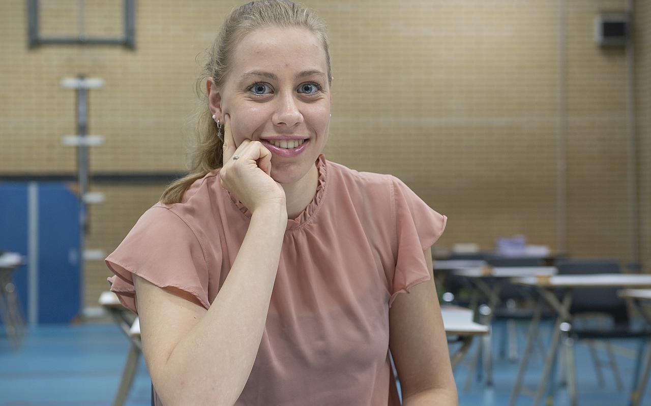 Mirthe Schenkel deed vrijdag eindexamen wiskunde B. „Het was moeilijker dan ik had verwacht."