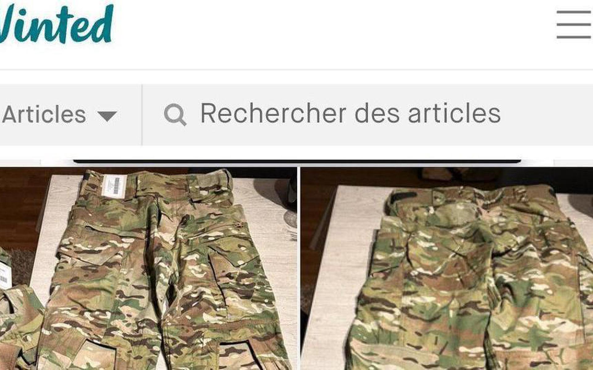 vaak last Leuren Belgische leger woest: nieuwe uniformen nog niet onder alle soldaten  verdeeld, maar staan wel op Vinted - Dagblad van het Noorden