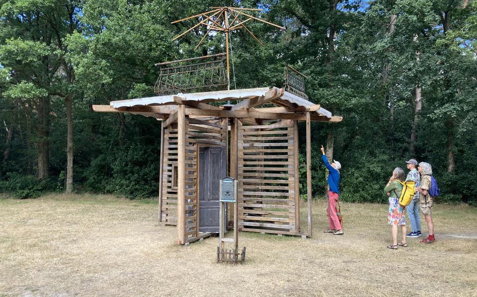 De winnaar van Folly Art Norg 2022: Het Buytenhuys van Gertje Dormans.