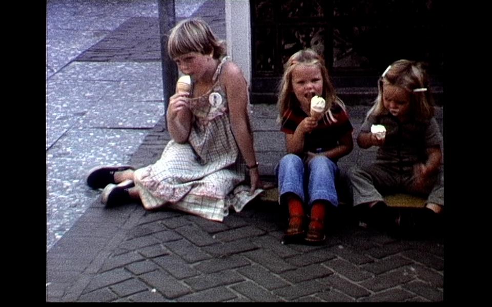 Zomer in Meppel in de jaren '70. 