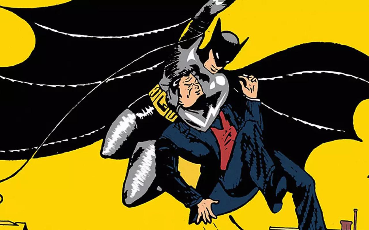 De oer-Batman van Bob Kane en Bill Finger