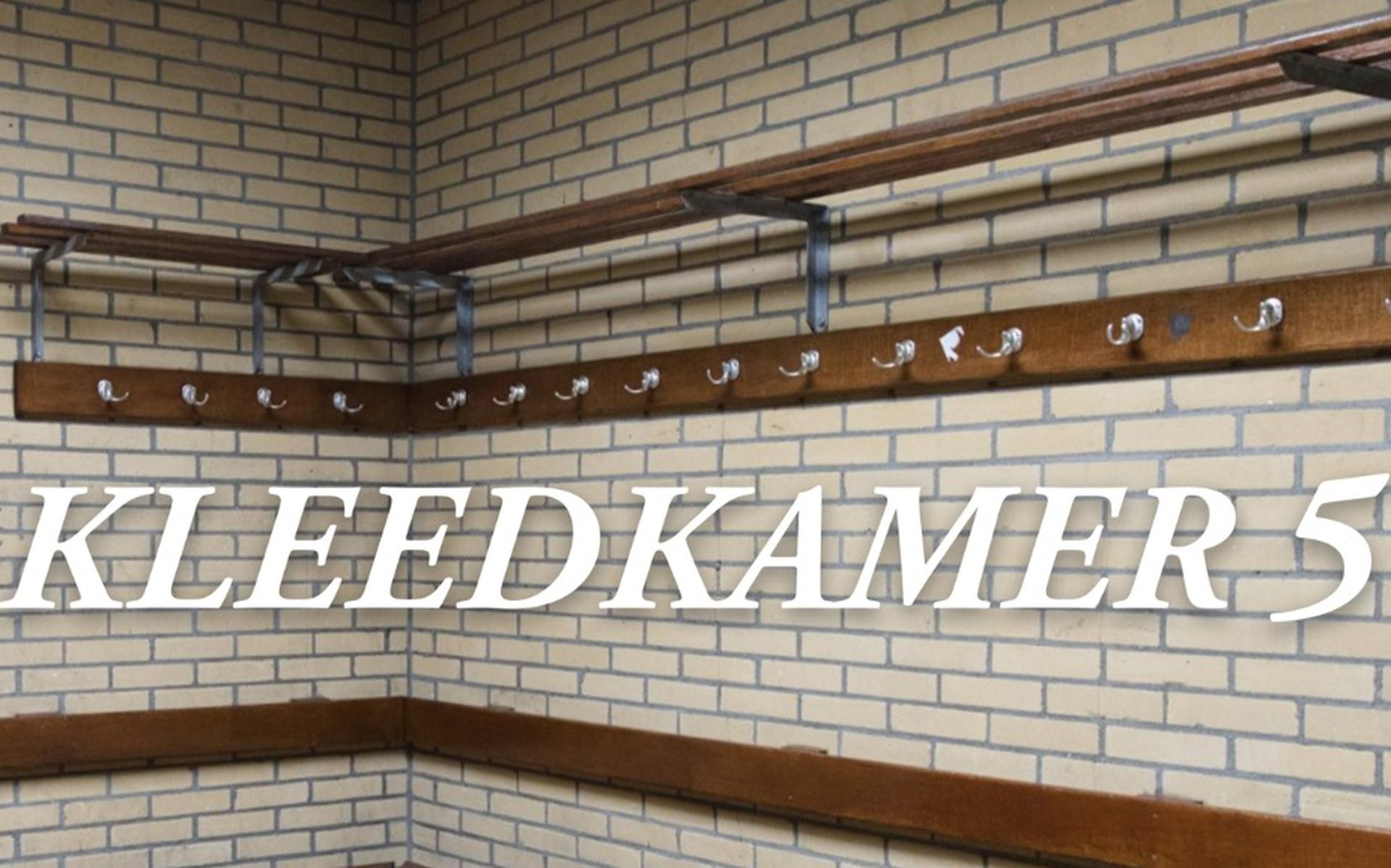 Kleedkamerhumor in De Klinker.