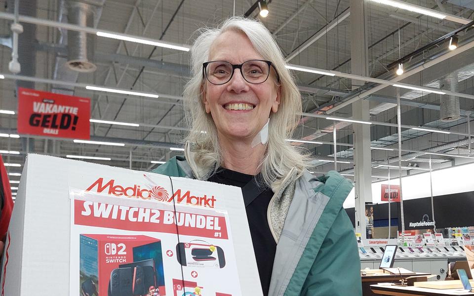 Jody is fan van Nintendo en dolblij met de nieuwe spelcomputer Nintendo Switch 2