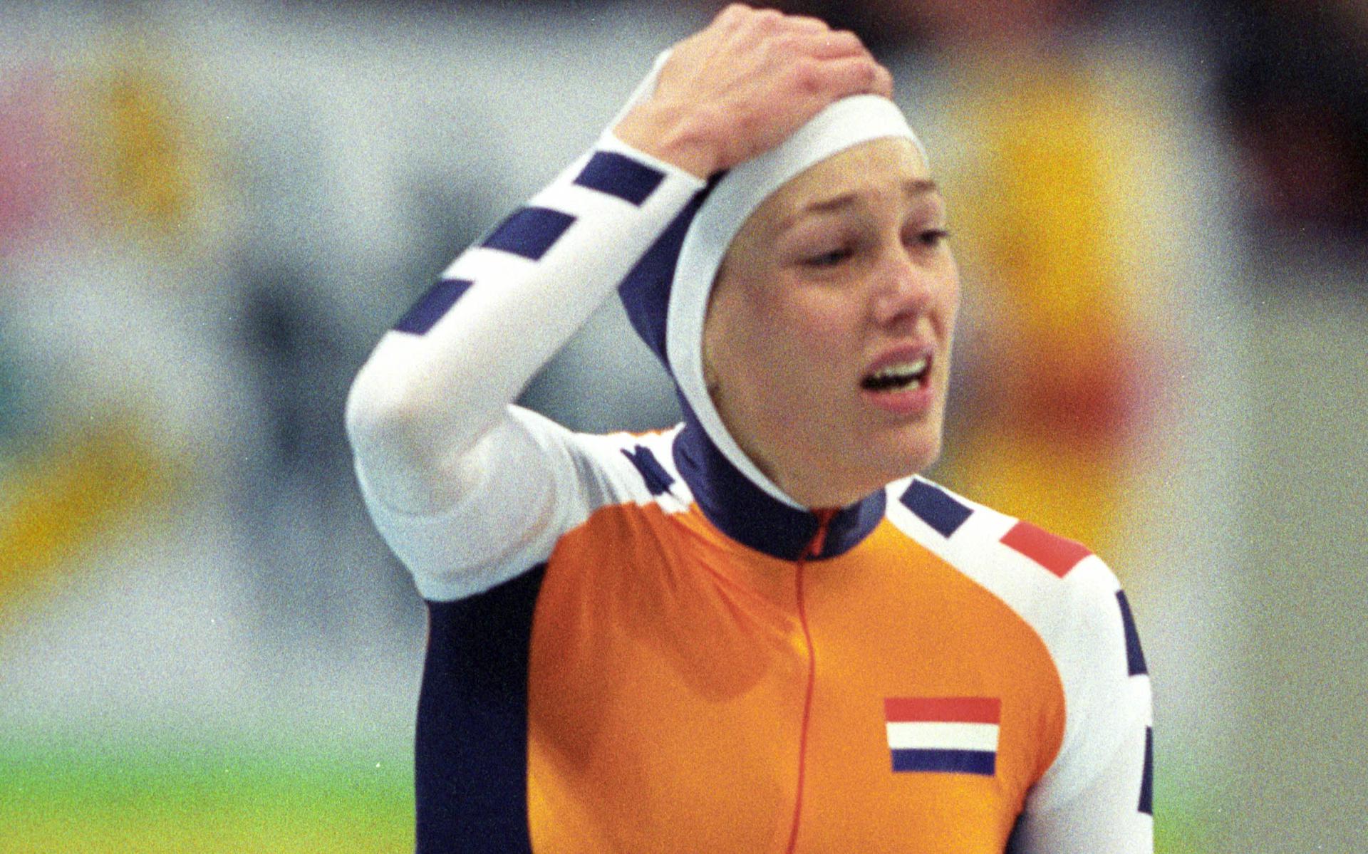 Marianne Timmer won twee gouden medailles (1000- en 1500 meter) bij de Olympische Spelen in Nagano.