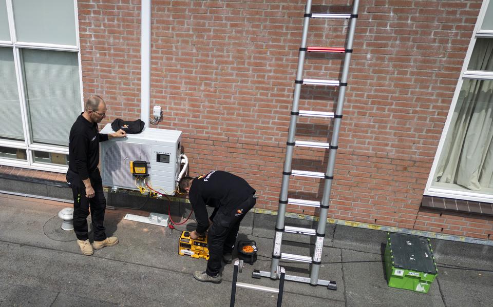 De vraag naar warmtepompen neemt in de laatste maanden van dit jaar sterk toe.