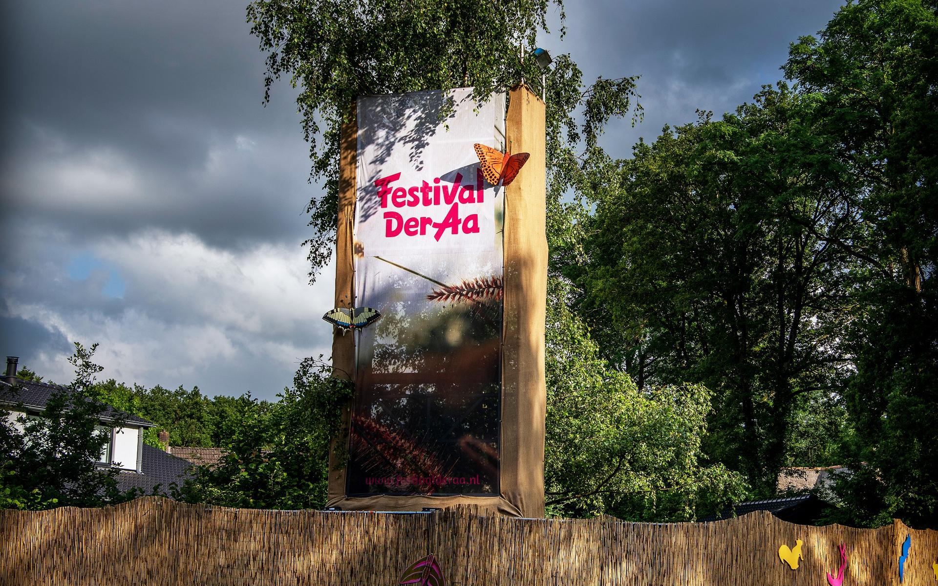 Schipborg, FestiValderAa 2021, start van het festival met optreden van Nana Adjoa.