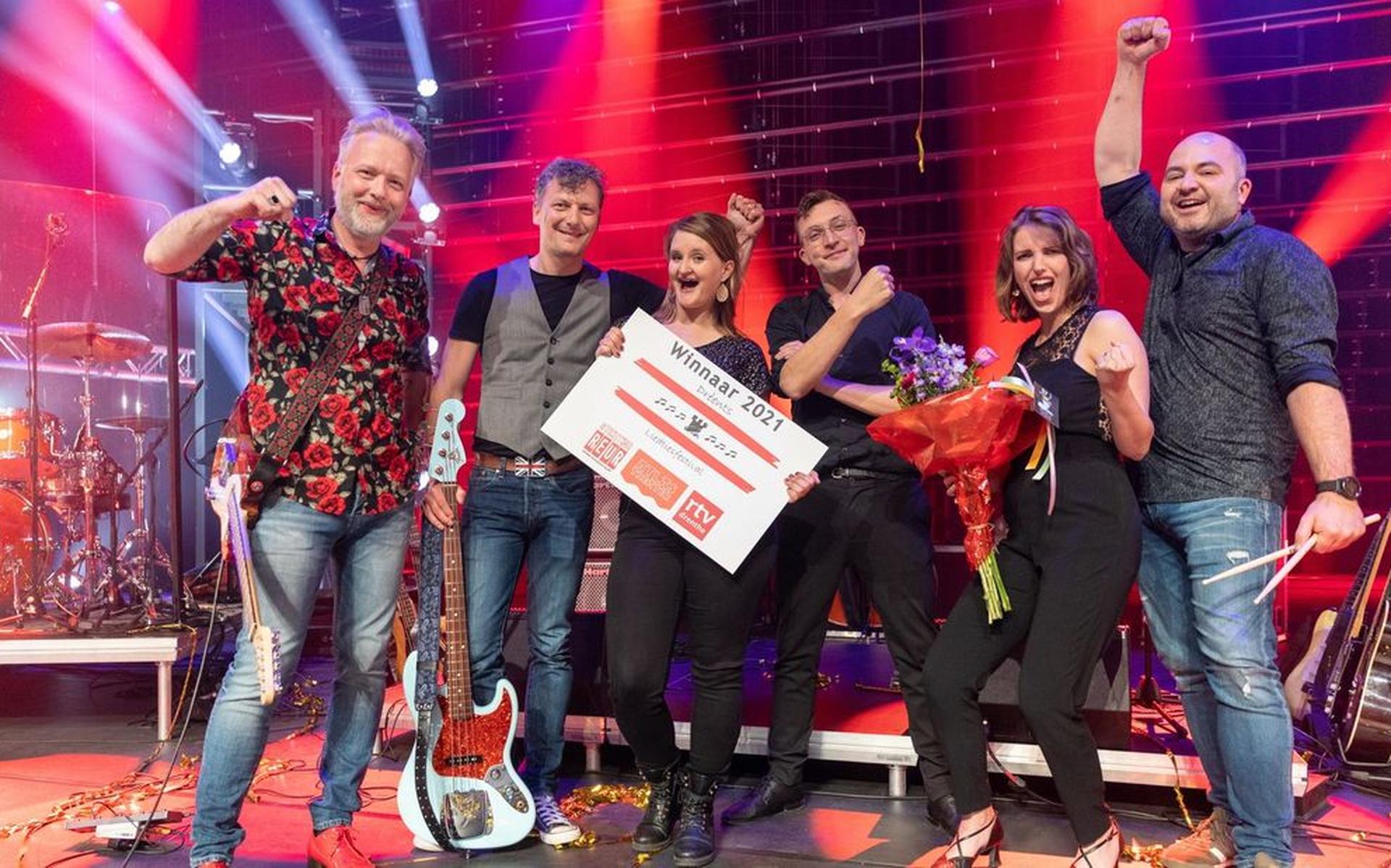 Jolien Wonink-Dijkstra won vorig jaar het Drèents Liedtiesfestival.