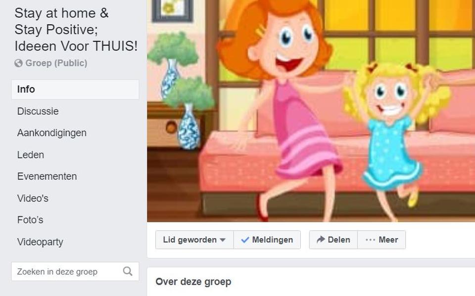 De Facebookgroep.