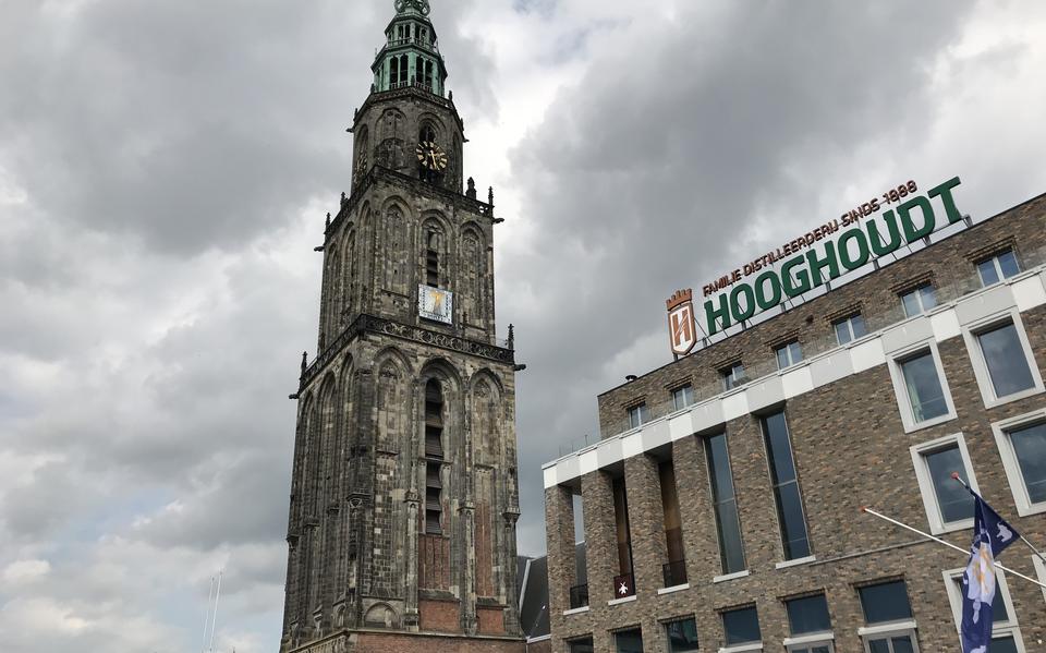 De Grote Markt in Groningen. 