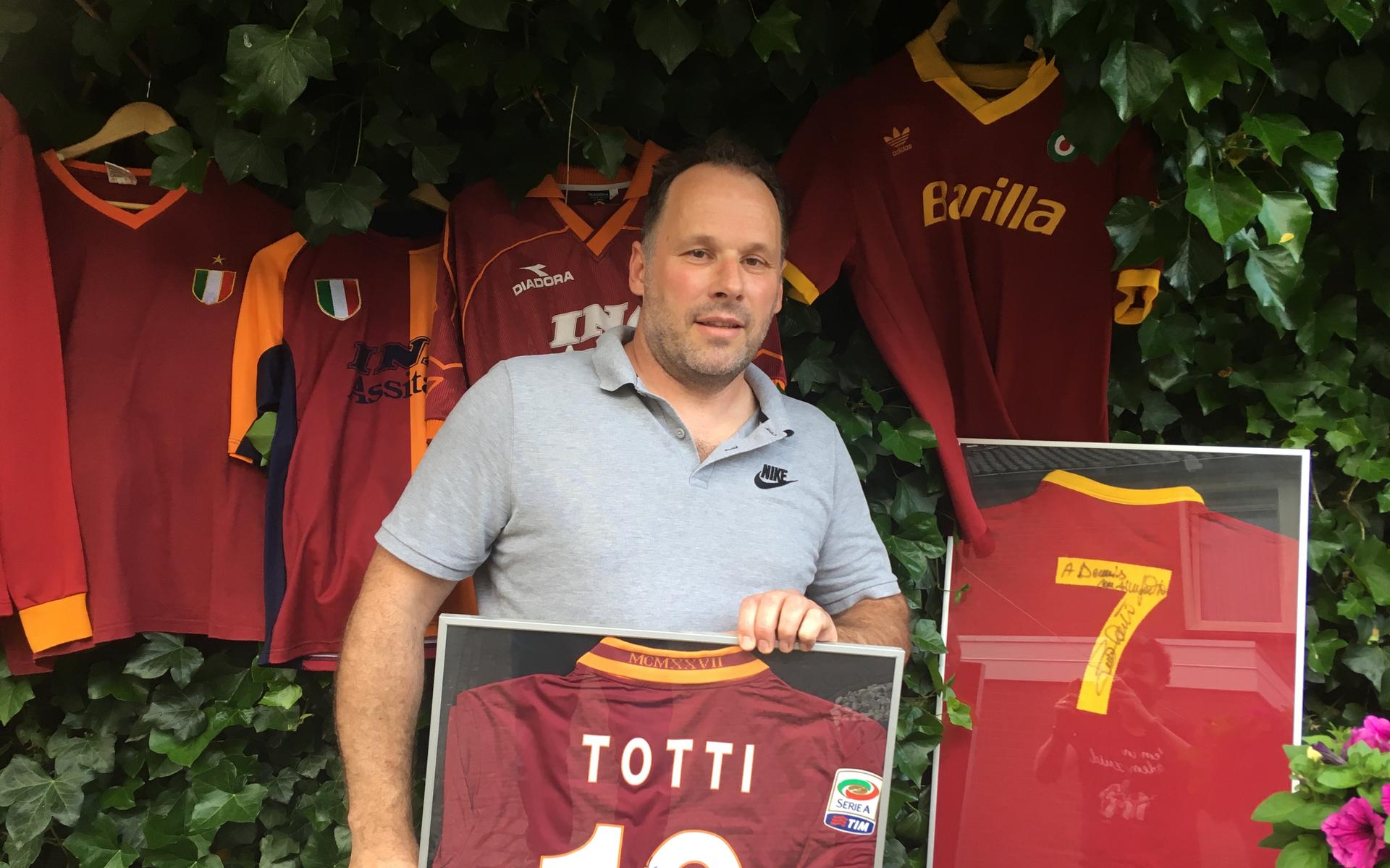 Dennis Kruise uit Nieuw-Weerdinge is kind aan huis bij AS Roma (Ciao amici Olandese!)