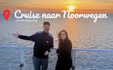 Colin Mooijman en Carleen De Jong aan boord van de Romantika.