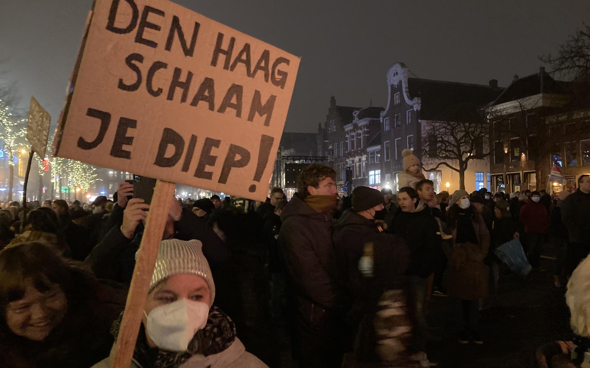 Tijdens de fakkeldemonstratie in Groningen vorig jaar kwamen allerlei frustraties over Haags beleid naar voren.