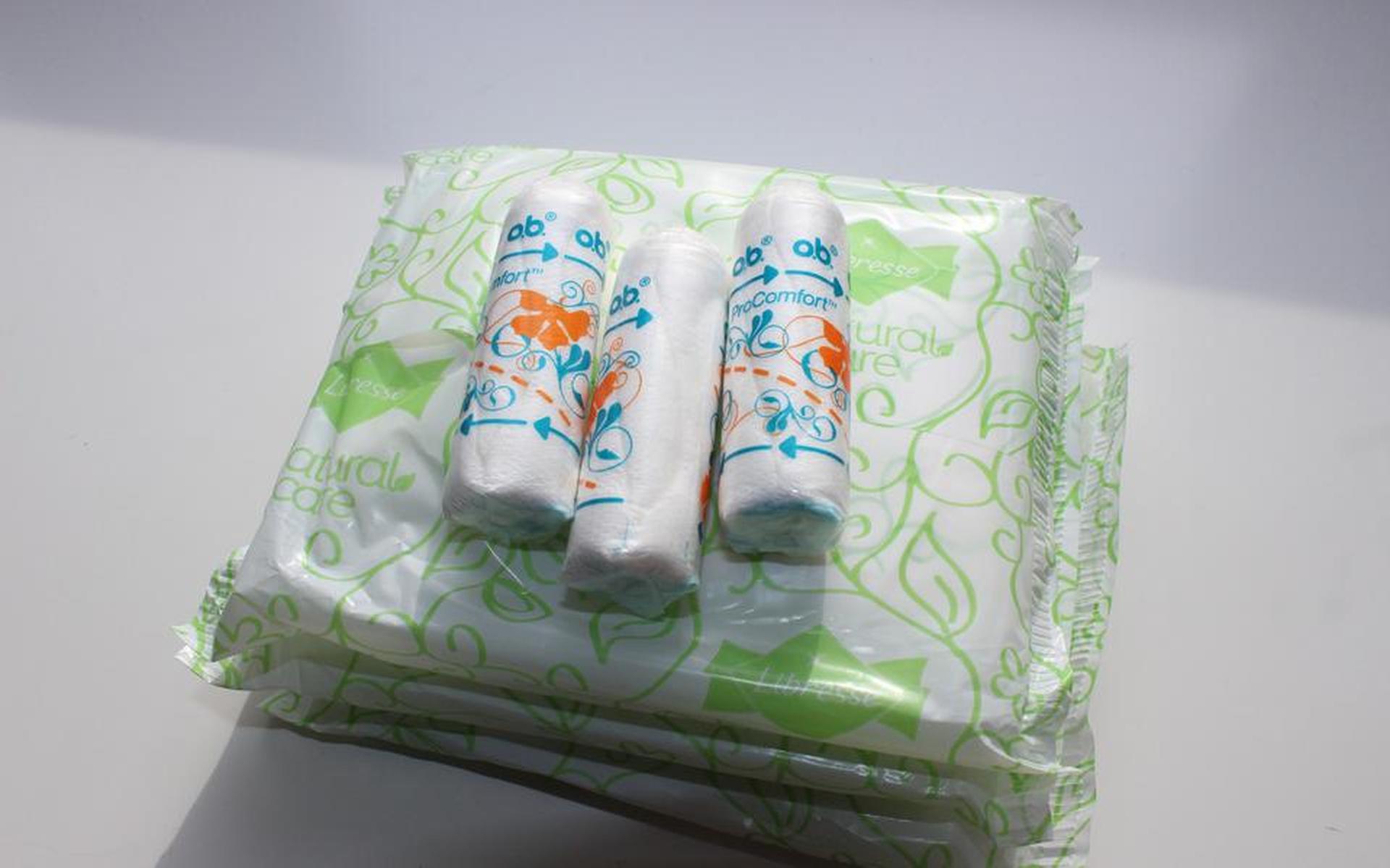 Menstruatieproducten.