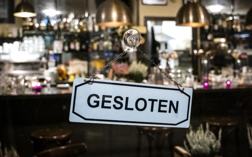Als de horeca weer vroeger dicht moet, moeten er weer meer steunpakketten komen.