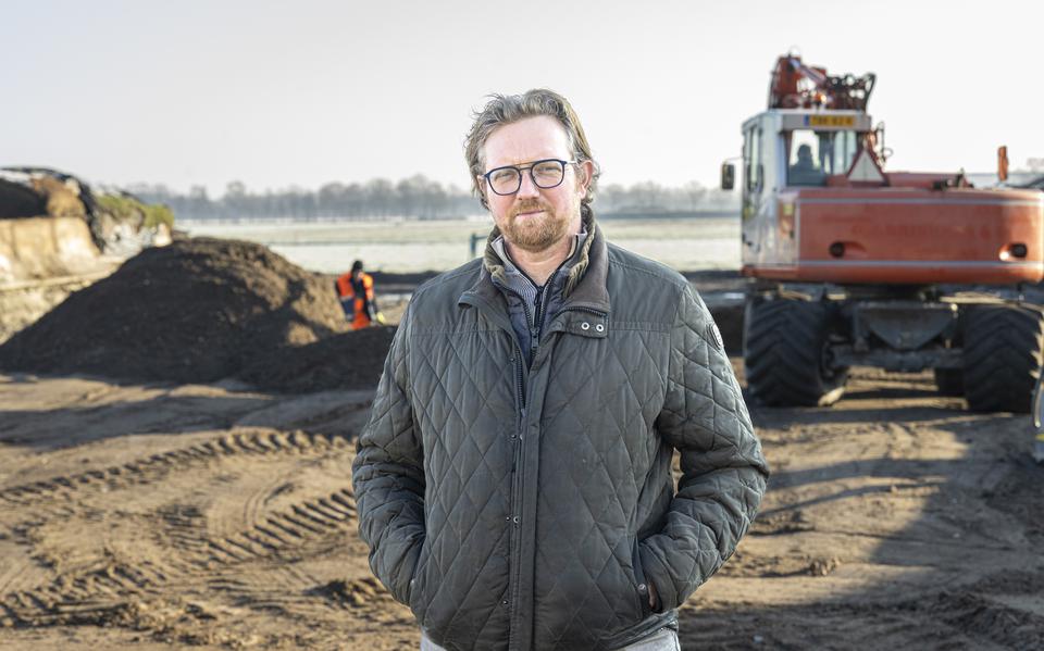 Veehouder Tijmen Nagel werkt graag mee aan het project Duurzaam Boeren van de provincie.