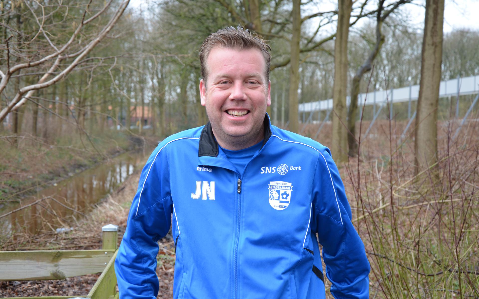 Jordi Nijgh blijft hoofdtrainer van Sportclub Stadskanaal.