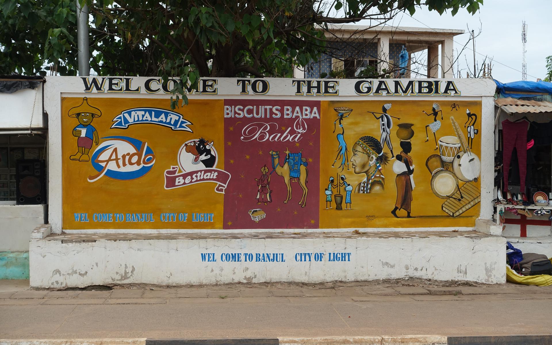 Welkom in Gambia. FOTO REIS!
