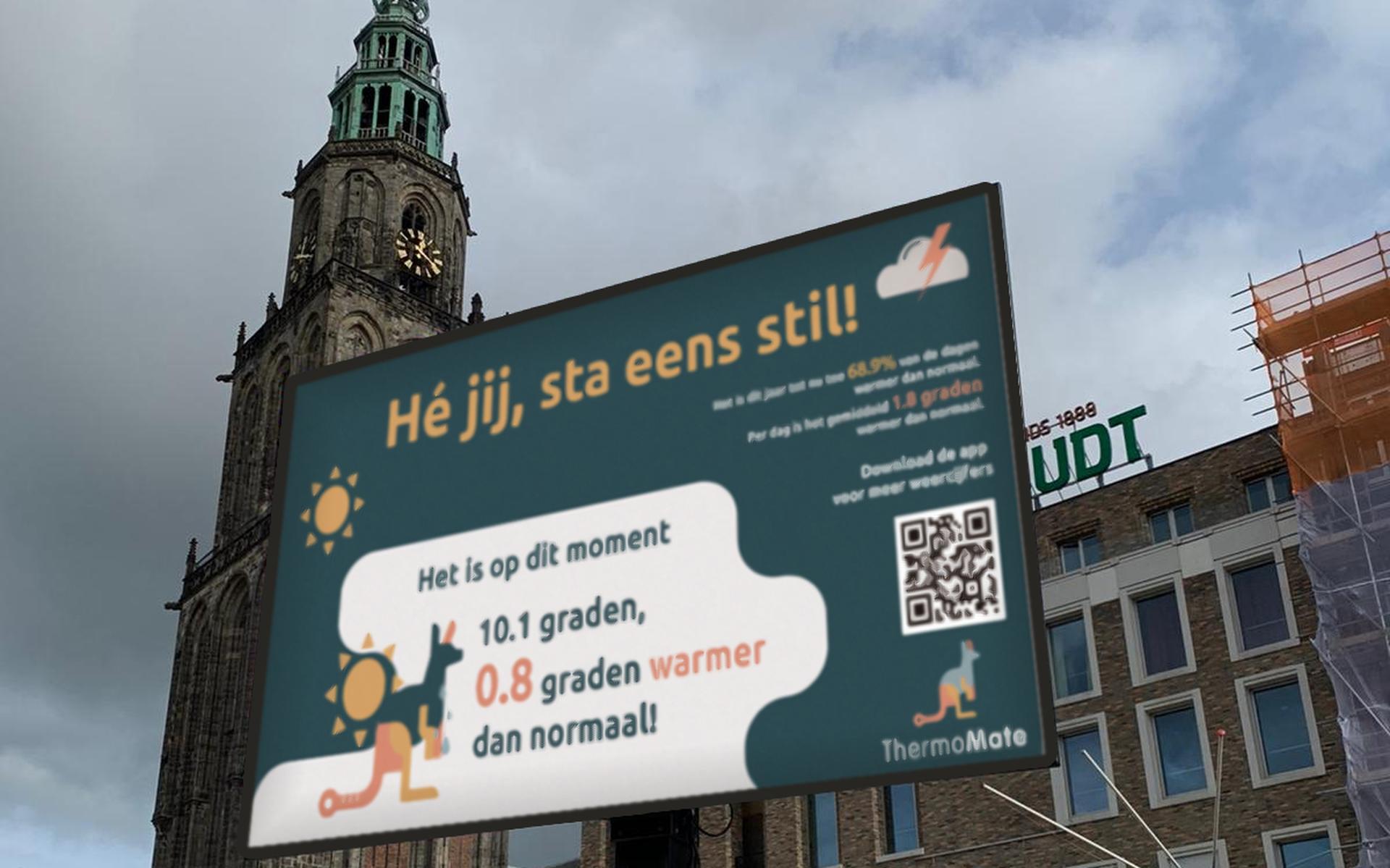 De klimaatmeter van ThermoMate.