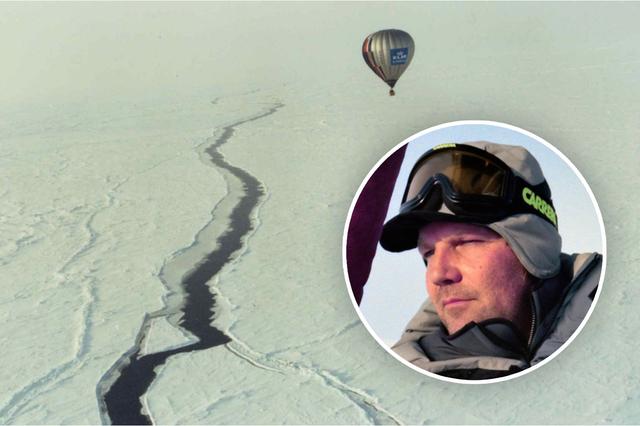 Terug naar de bitterkoude rand van de aarde: Ike Visser uit Frederiksoord vloog 25 jaar geleden met 