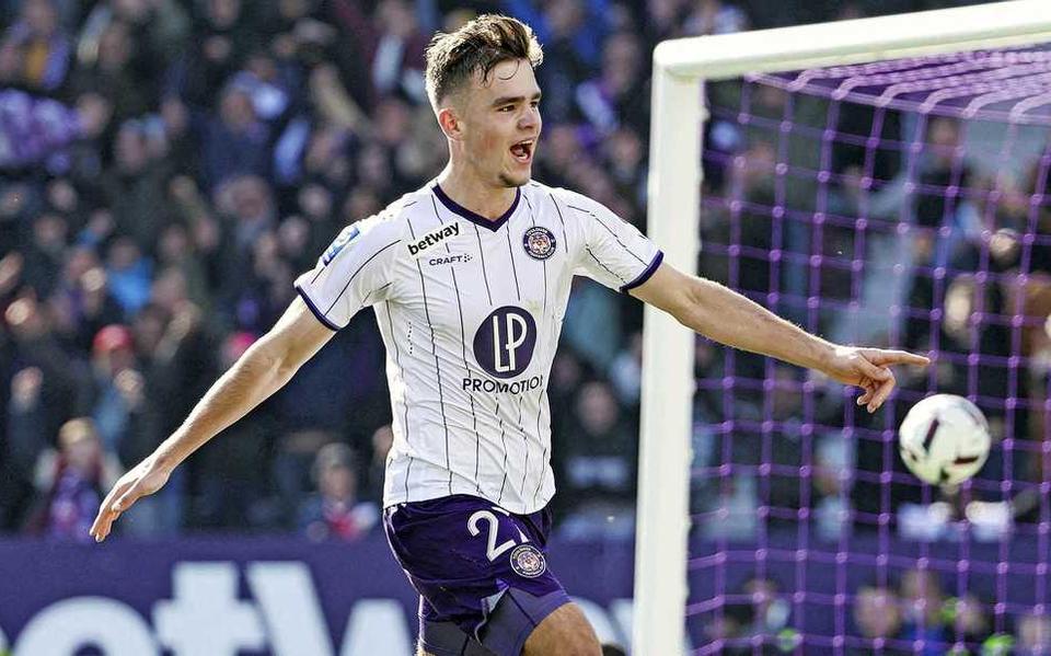 Dallinga maakte alweer zijn achtste doelpunt van het seizoen in de Ligue 1.