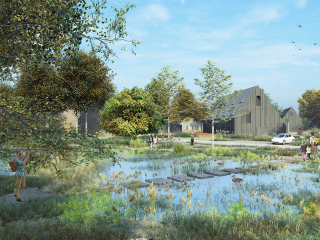 Nieuwbouwproject Klenckerveld in Oosterhesselen eind dit jaar van start, met koopwoningen in vele vo