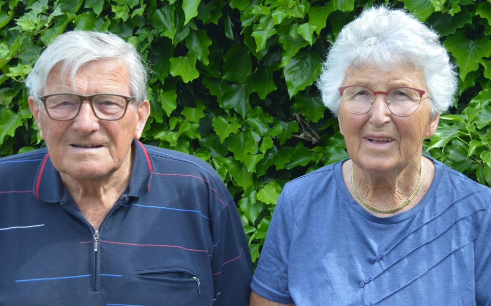 Piet (86) en Grietje (85) uit Aalden zijn 60 jaar getrouwd.