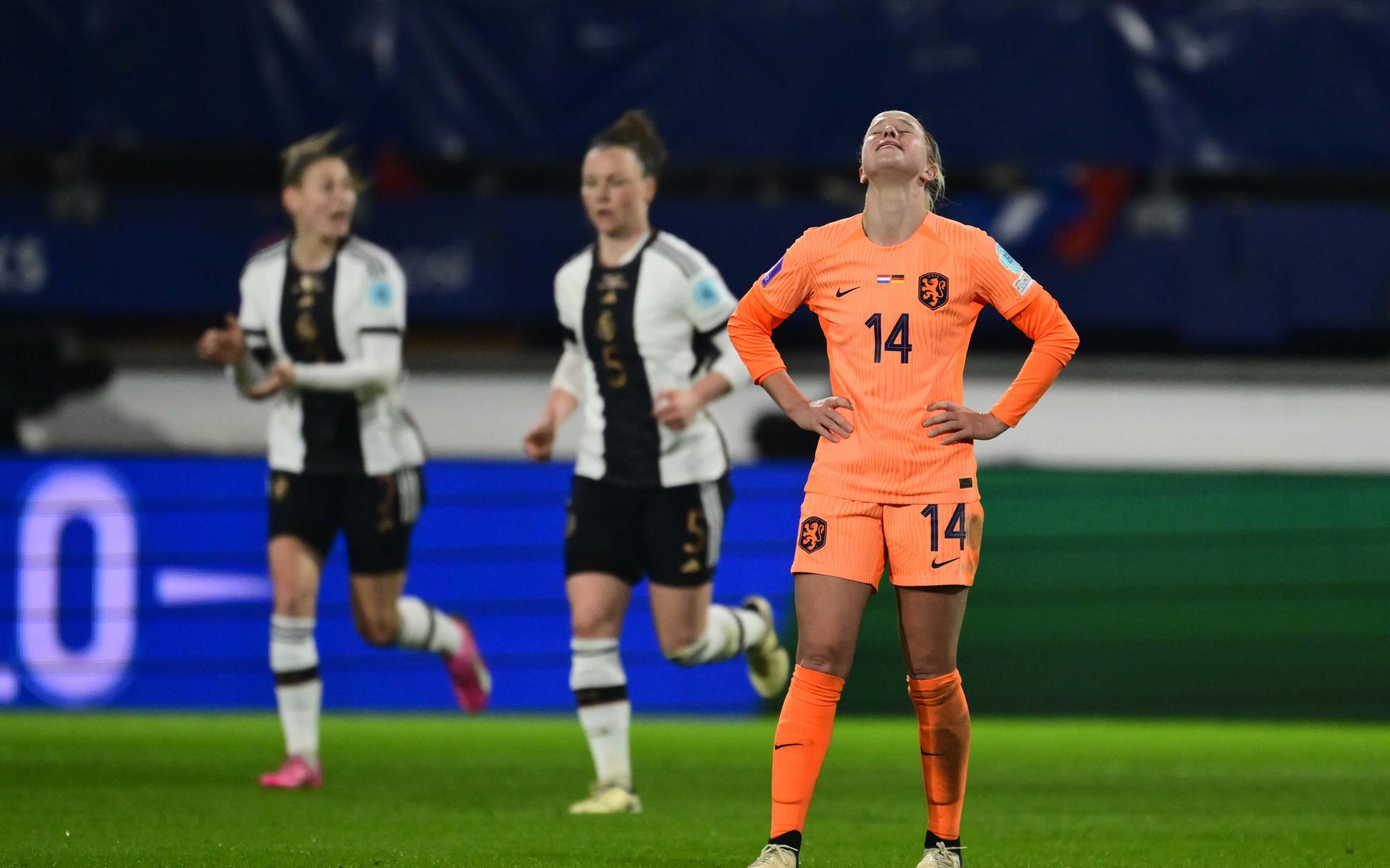 Keine Olympischen Spiele für die Orange Lionesses nach einer 0:2-Niederlage gegen Deutschland
