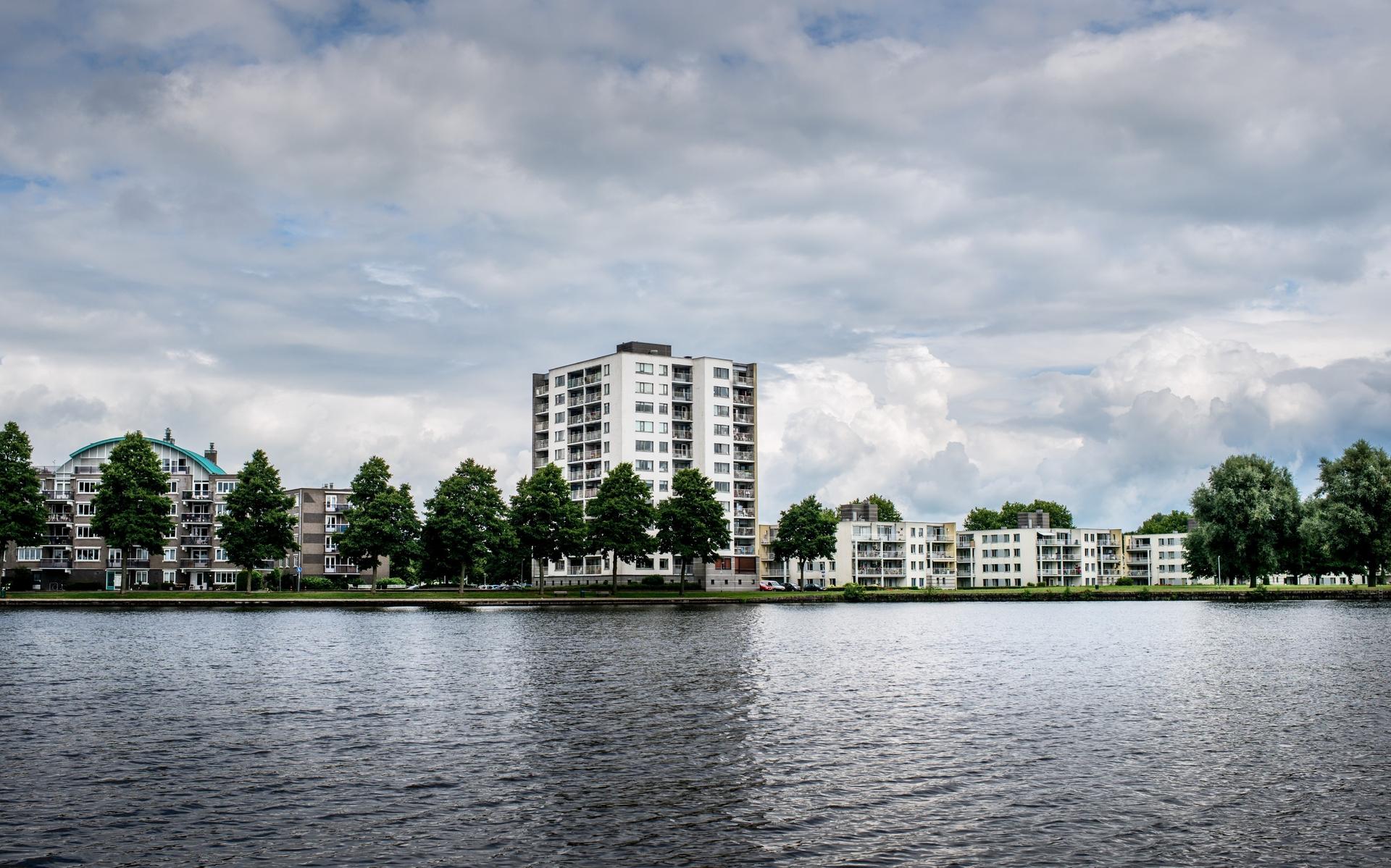 De wijk Hoornse Meer waar veel protesten waren tegen de uitbreiding van het betaald parkeren.