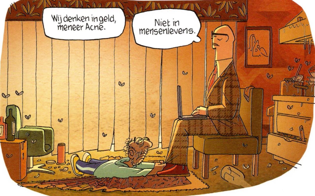 Scène uit 'Meccano − Poppy' van Hanco Kolk. Scène uit 'Meccano − Poppy' van Hanco Kolk.