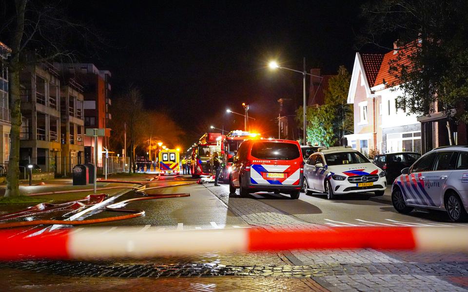 De Van Beresteijnstraat in Veendam werd afgezet.